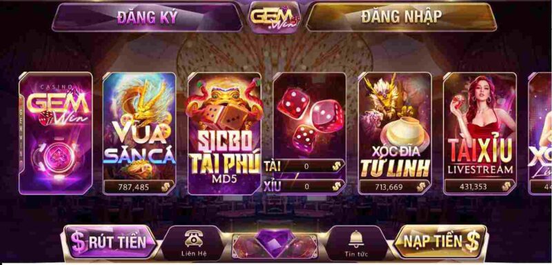 đăng ký gem win