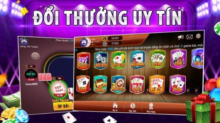 Gemwin cung cấp một loạt các trò chơi bài phong phú và đa dạng